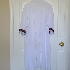 White kimono cover up